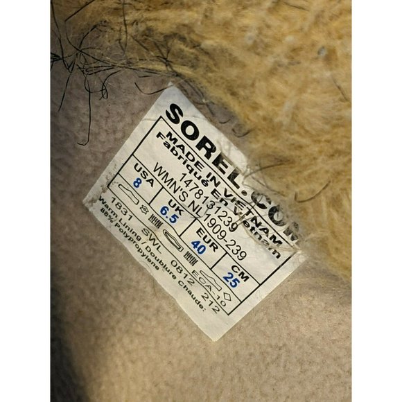 Sorel Trail Autumn Bronze Tofino Joan Snow Boot Size 8, NL 1909-239, - Picture 9 of 10